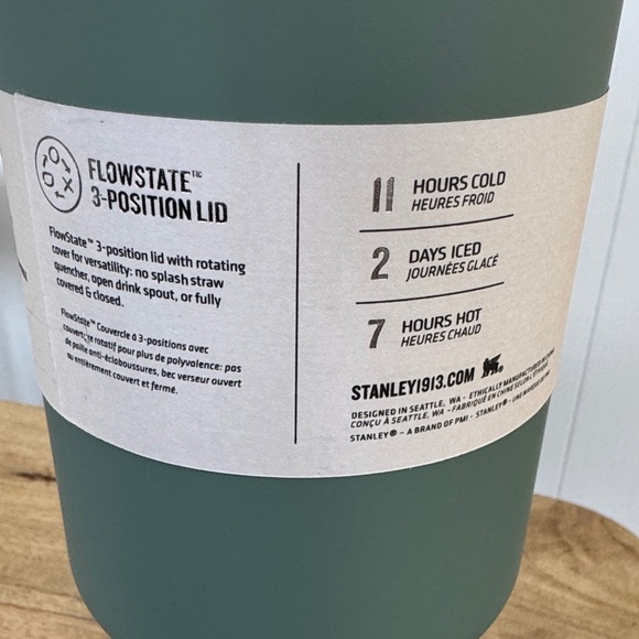 NWT Stanley 40 oz Green Quencher H2.0 Tumbler - Picture 4 of 9